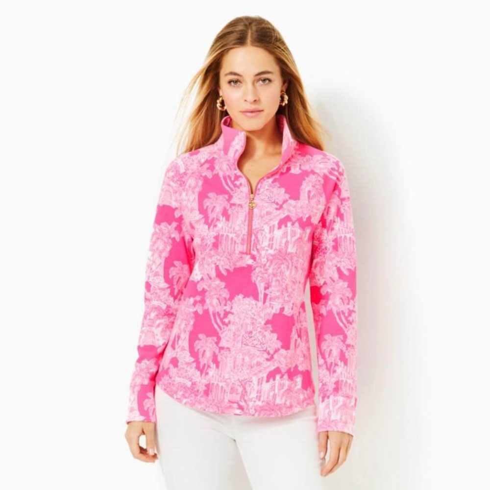 NEW Lilly Pulitzer Roxie pink popover